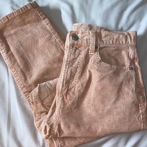 American Eagle Corduroy Mom Jeans